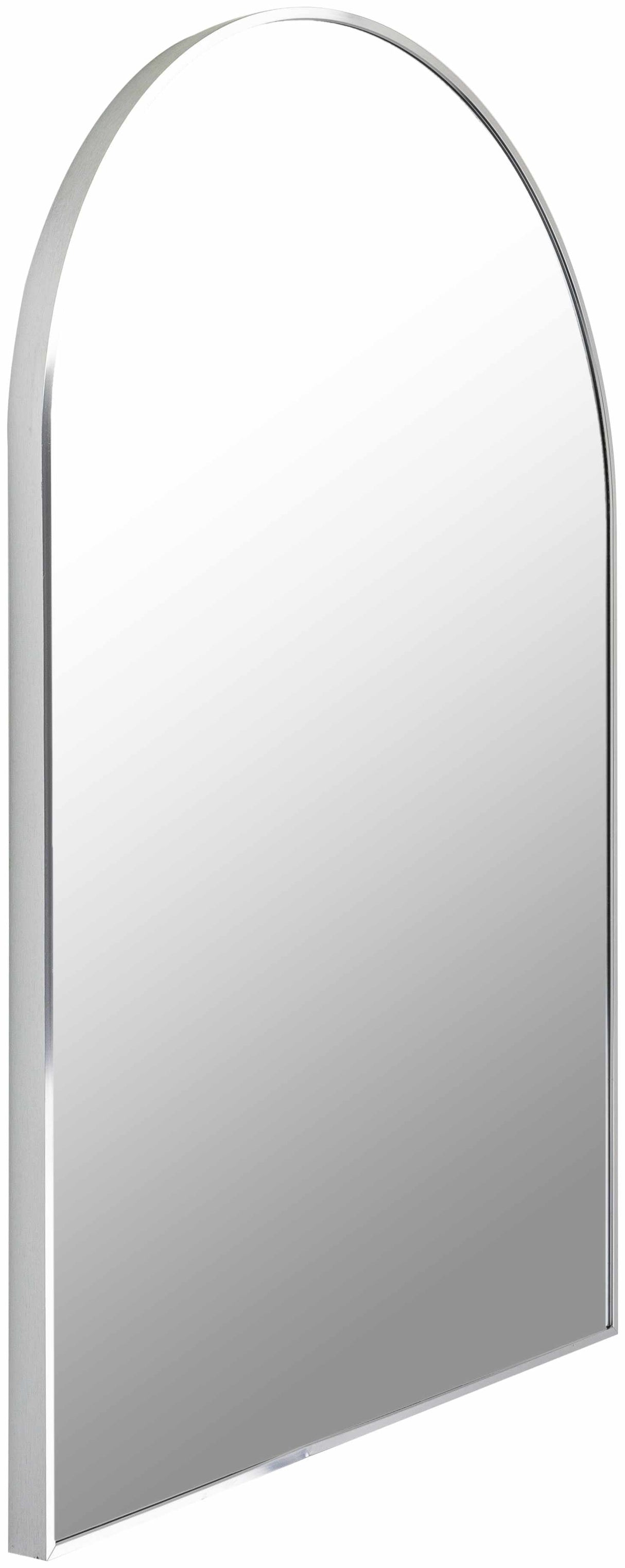 Brembilla Silver Gray Contemporary Mirror