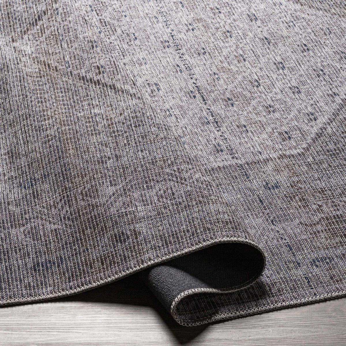 Brown Ballinasloe Vintage Washable Area Rug - Clearance
