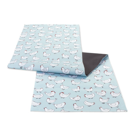 Blue and White Chicken Dining Table Runner 72"L - Tuesday Morning - Table Runners
