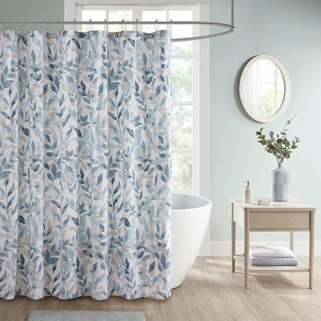 Botanical-printed-shower-curtain-Shower-Curtains