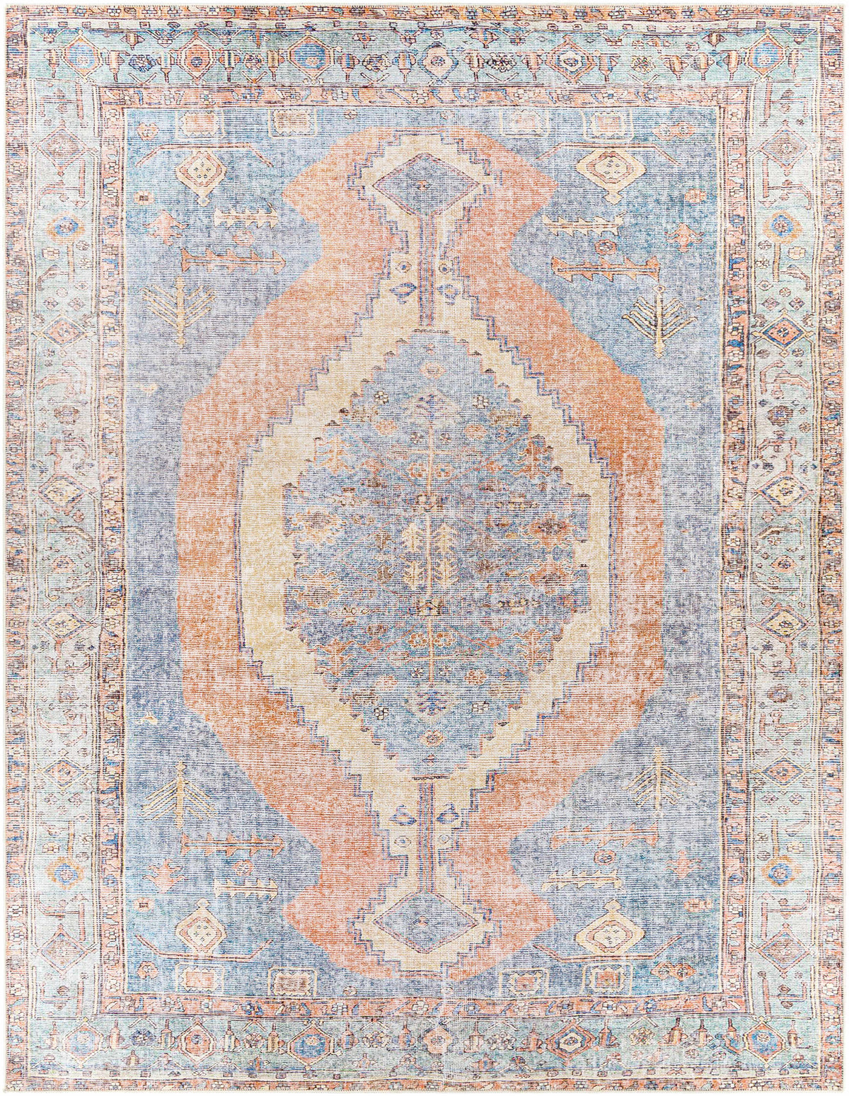 Bovey Washable Area Rug - Clearance