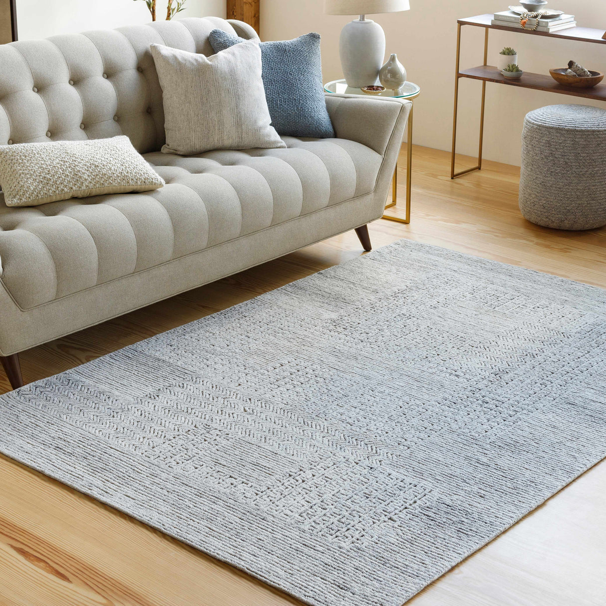Brookwater Hand Tufted Wool-Blend Rug - Clearance