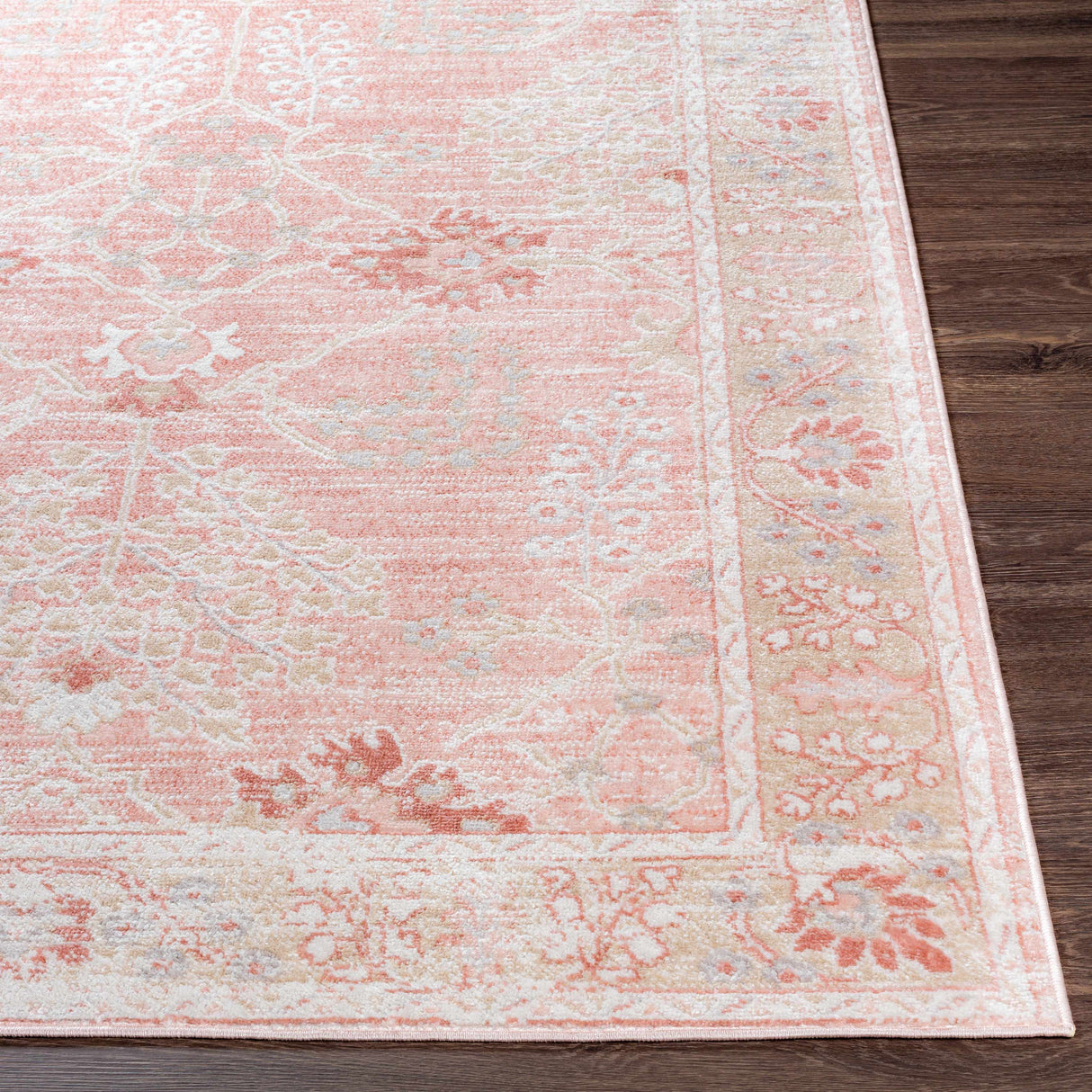 Barnwell Pink Area Carpet - Promo