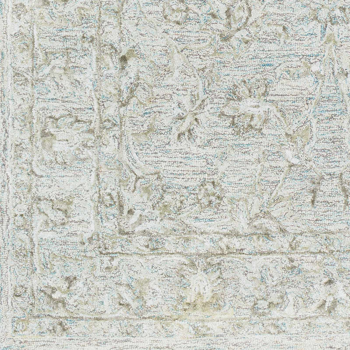 Browning Wool & Faux Silk Rug