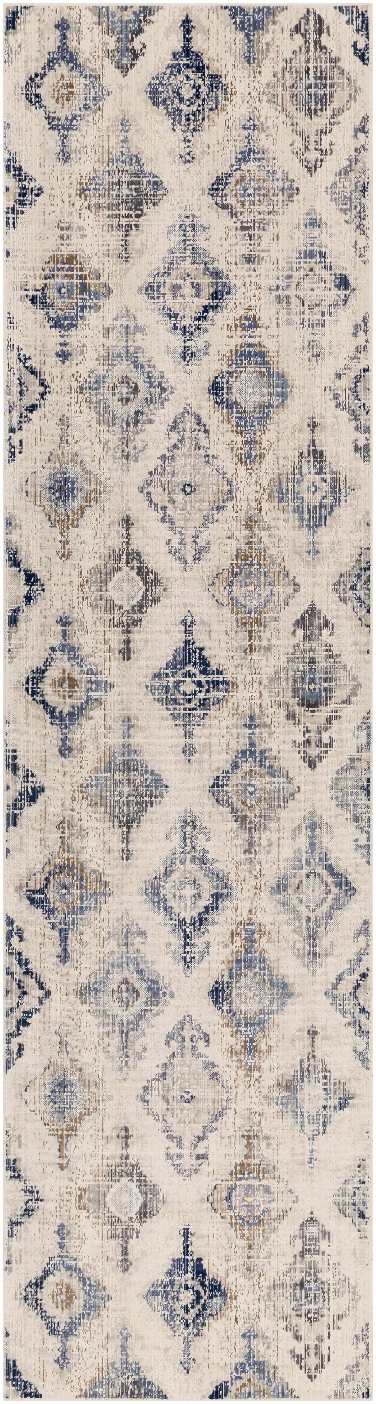 Buckner Blue Ikat Rug - Clearance