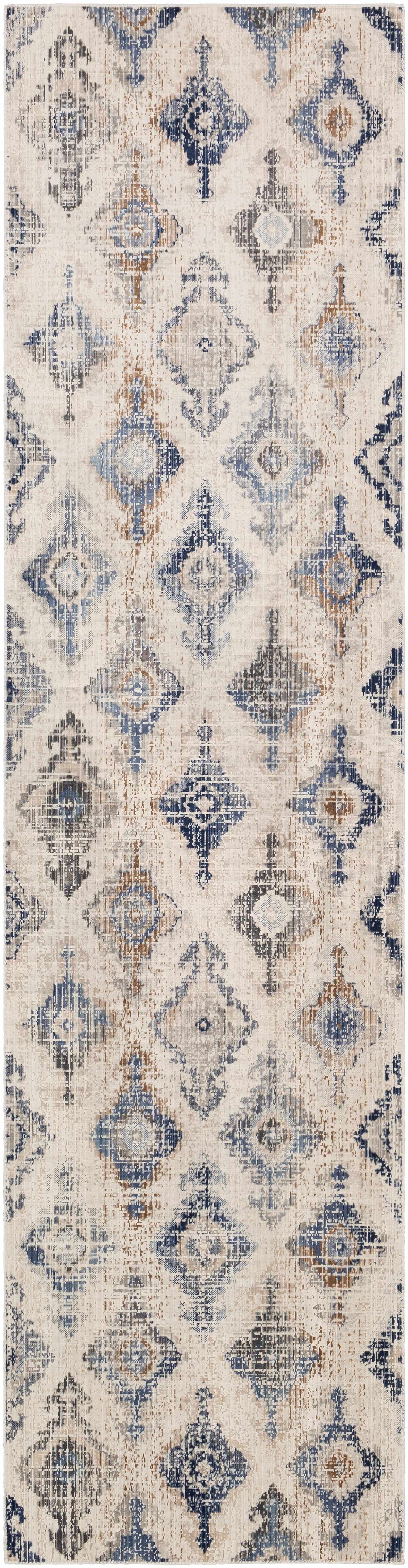 Buckner Blue Ikat Rug - Clearance