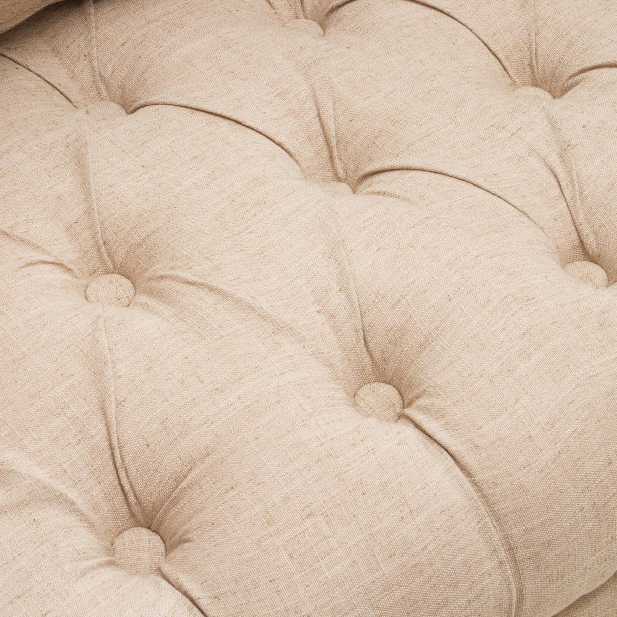 Button Tufted Accent Chair with Decorative Pillow - Accent Chairs