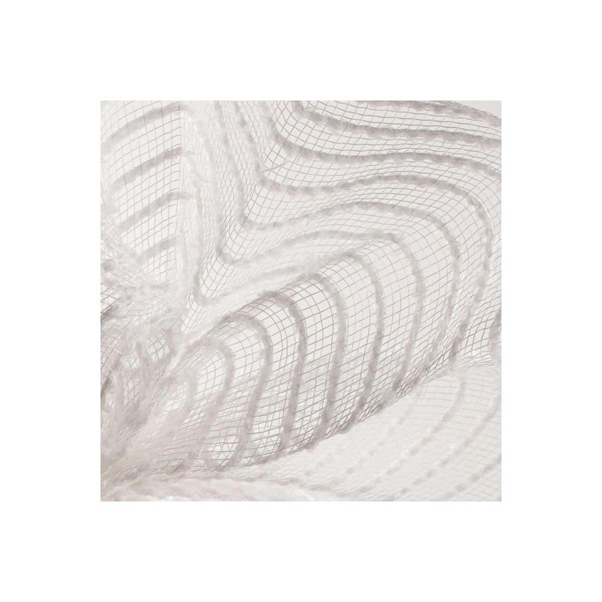 10" Snowdrift Deco Mesh: White (10 Yards)