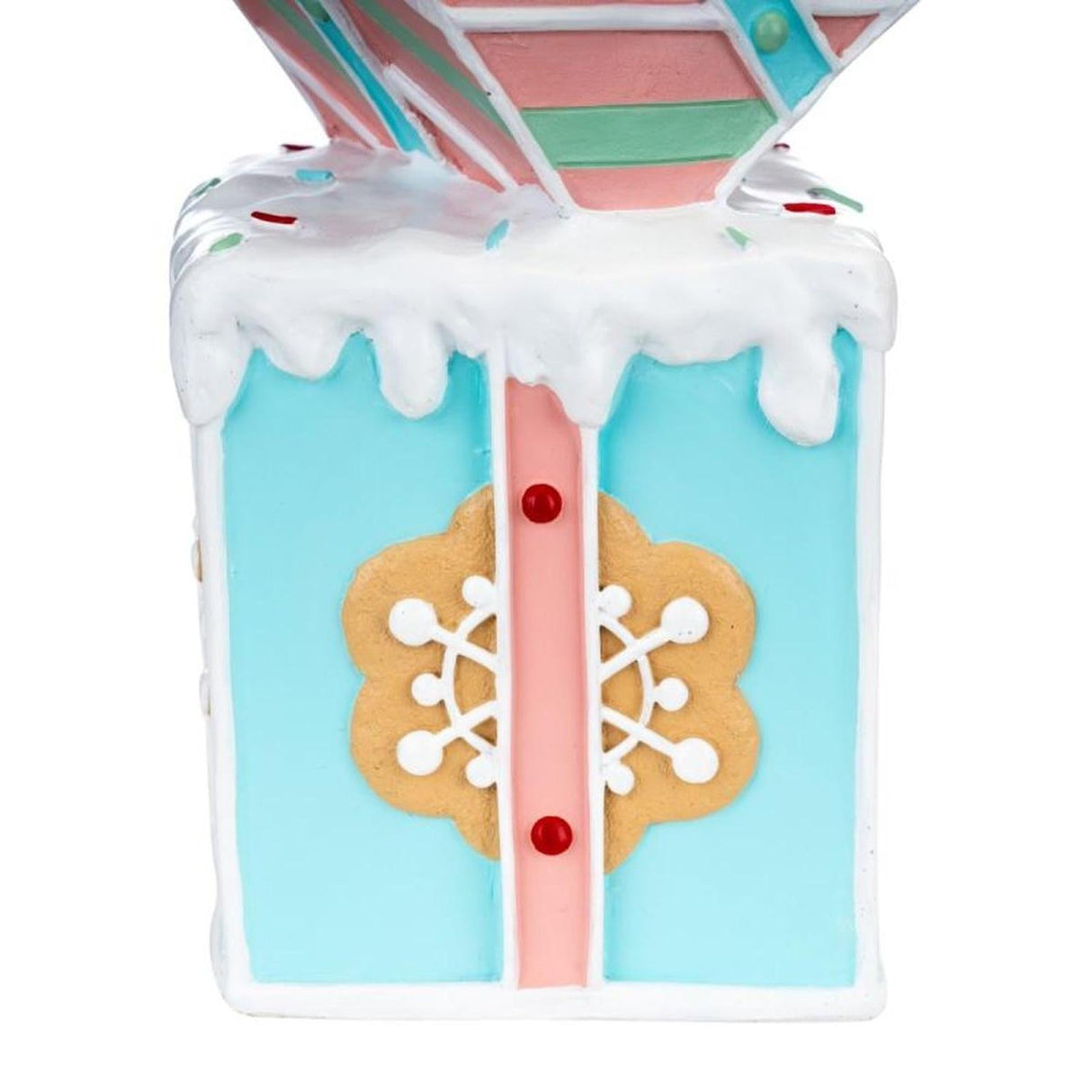 14" Pastel Stacking Christmas Gift Boxes