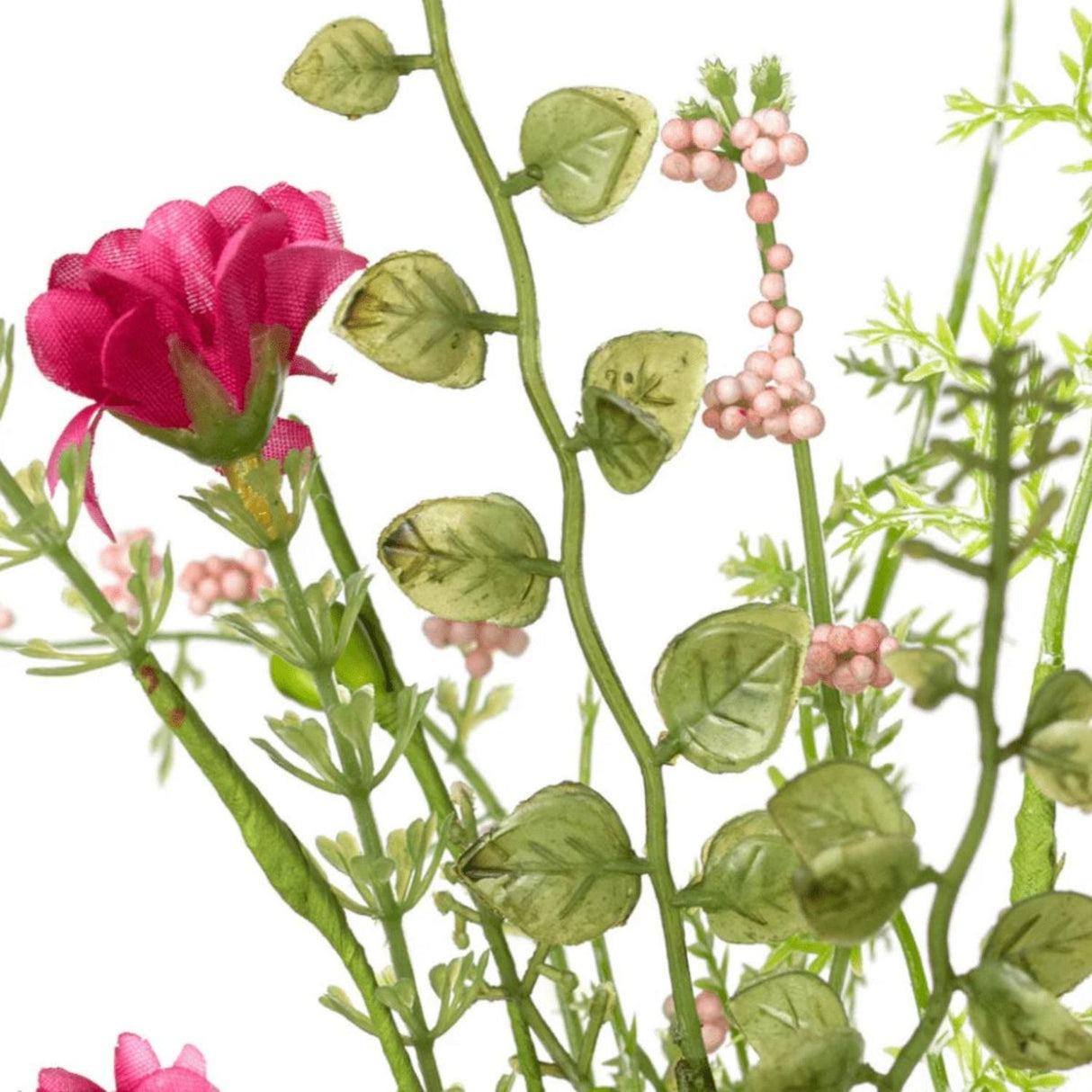 18" Wild Flower Filler Pick: Pink