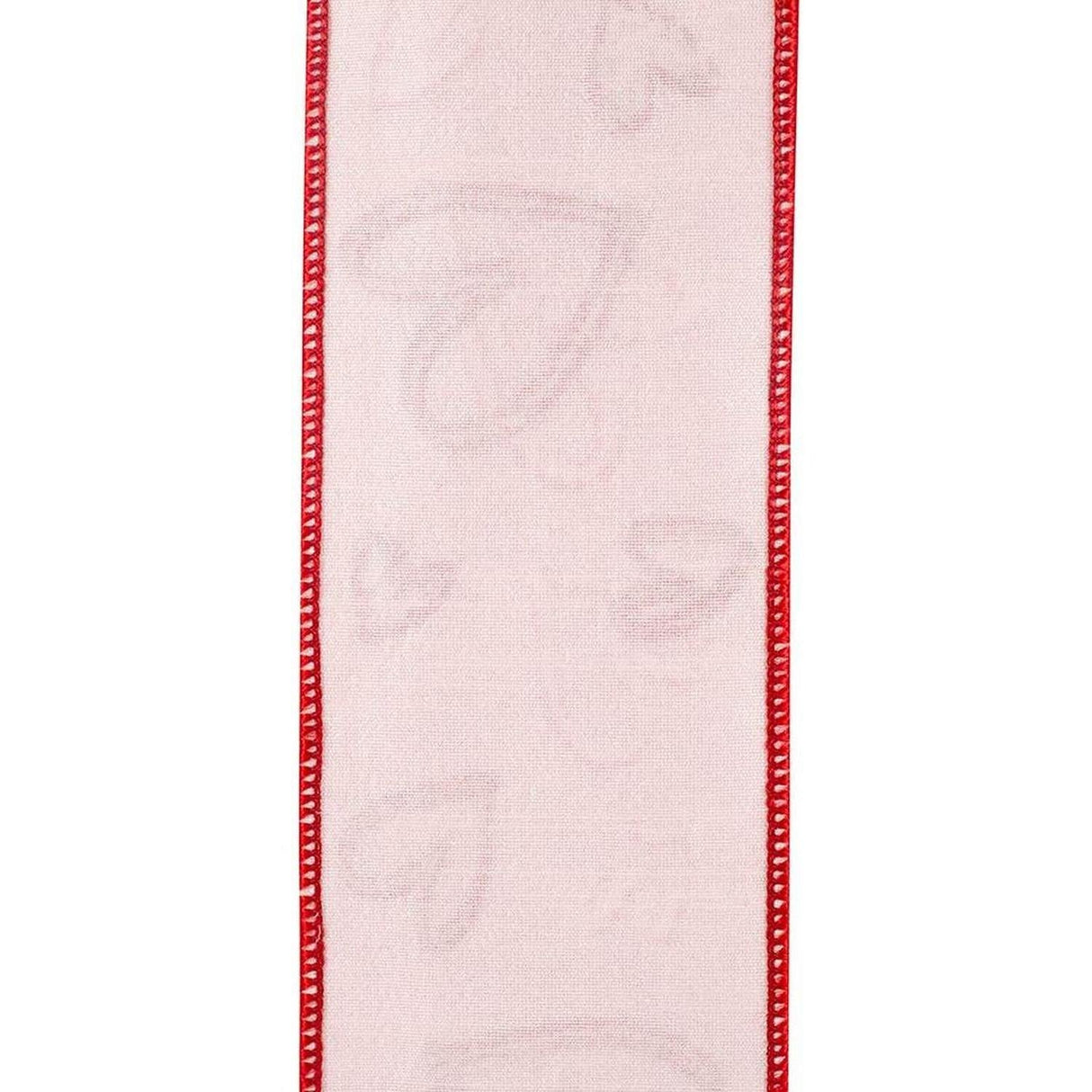 2.5" Hearts Tangle Dupioni Ribbon: Pink (5 Yards)