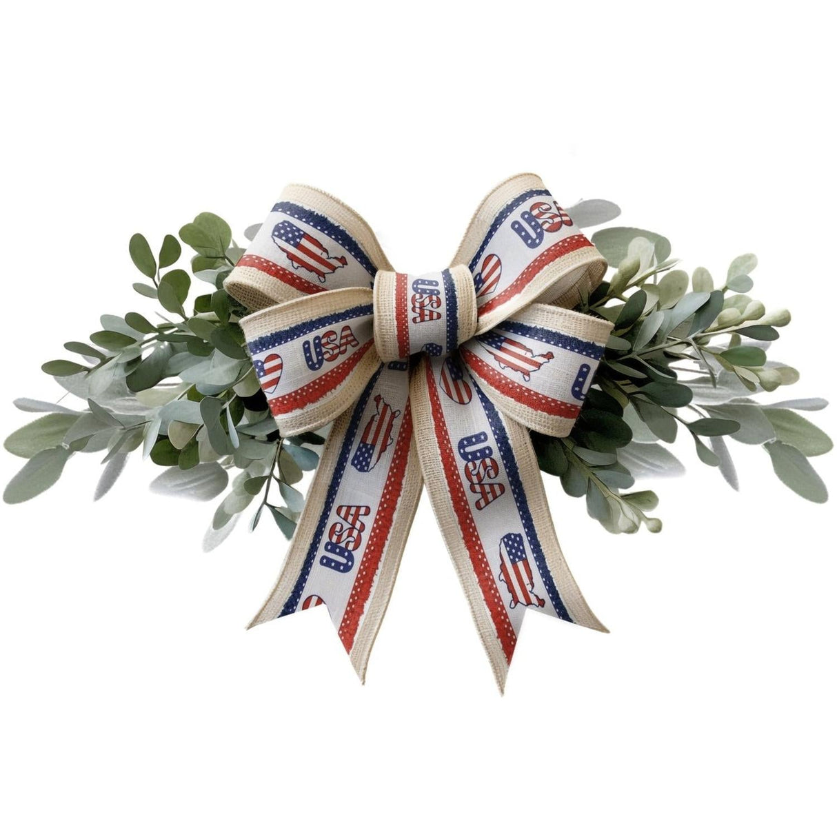 2.5" Pattern USA Drift Ribbon: Red, White, Blue (10 Yards)