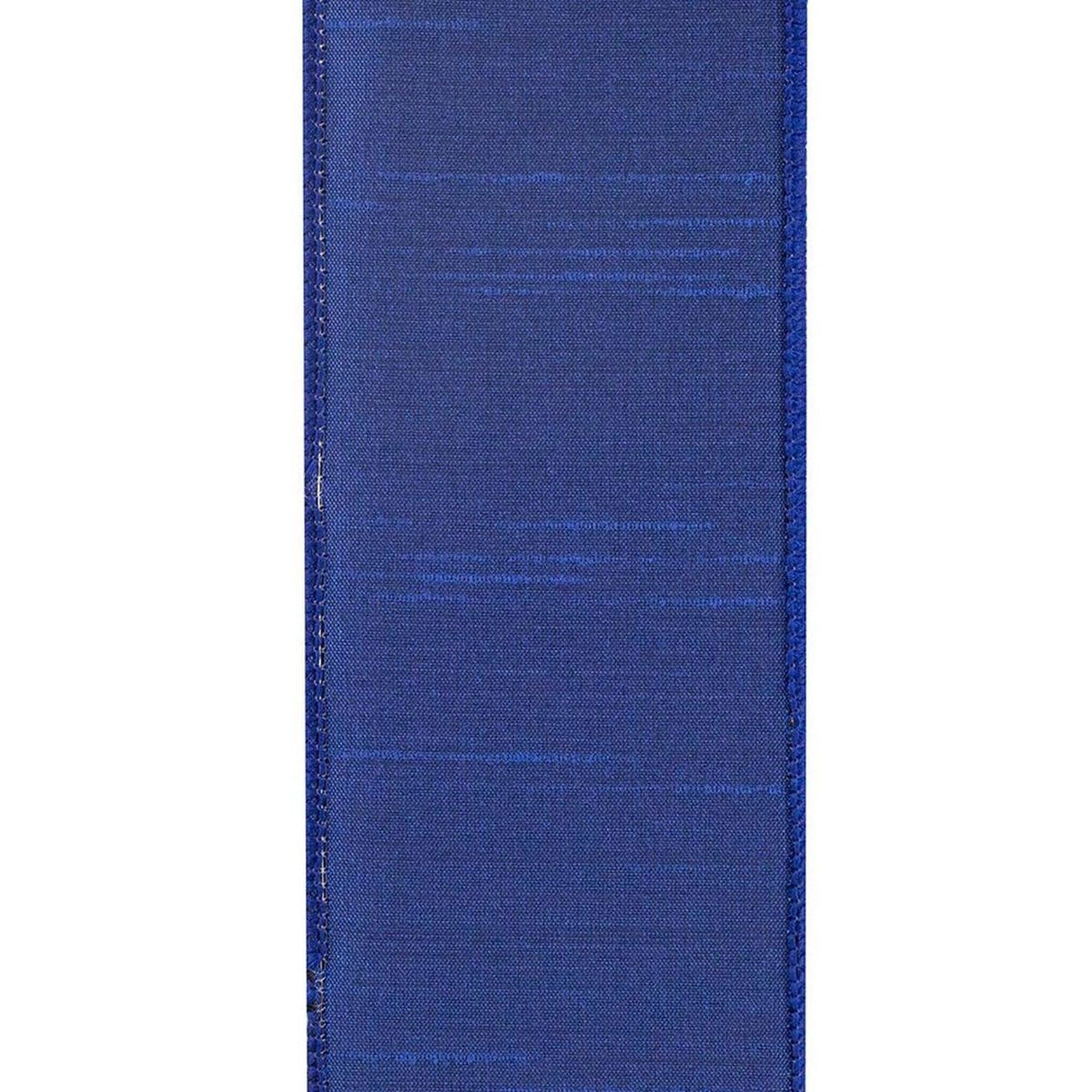 2.5" Velvet Plush Dupioni Ribbon: Royal Blue (10 Yards)