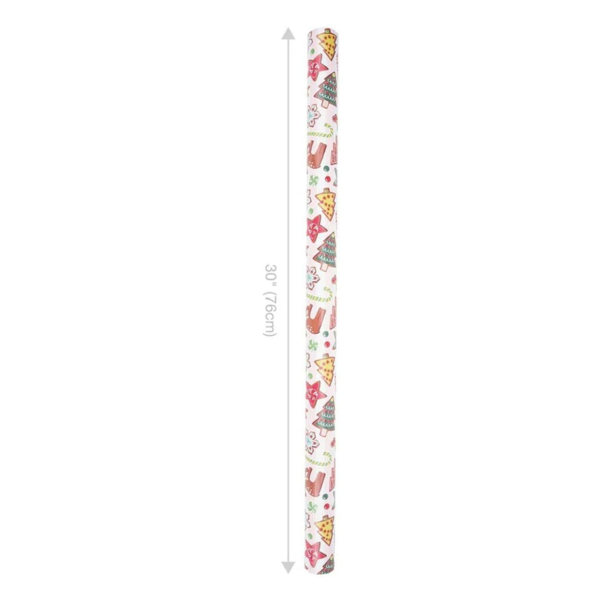 30in Reversible Sweet Cookies Wrapping Paper