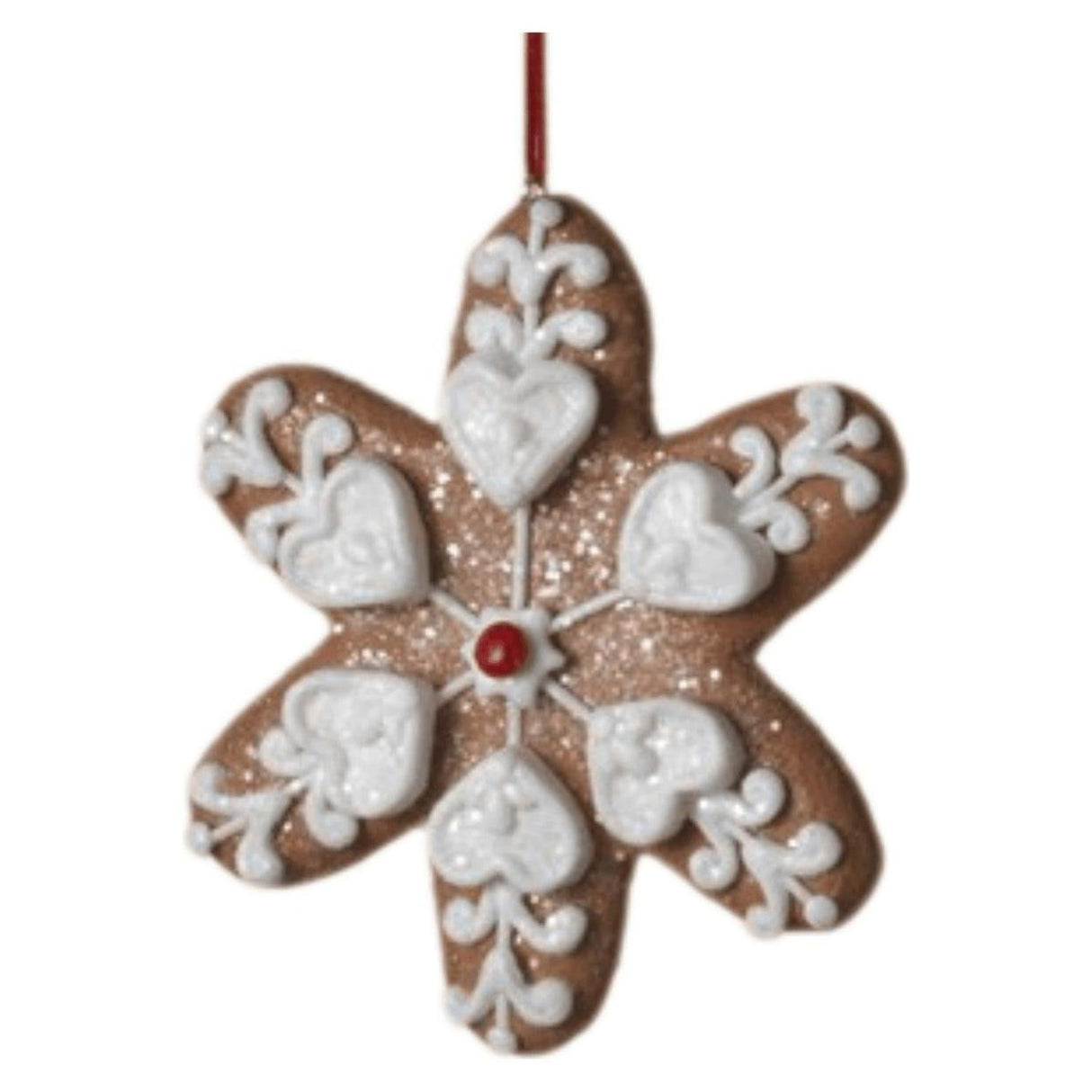 4" Clay Dough Holiday Gingerbread Ornaments