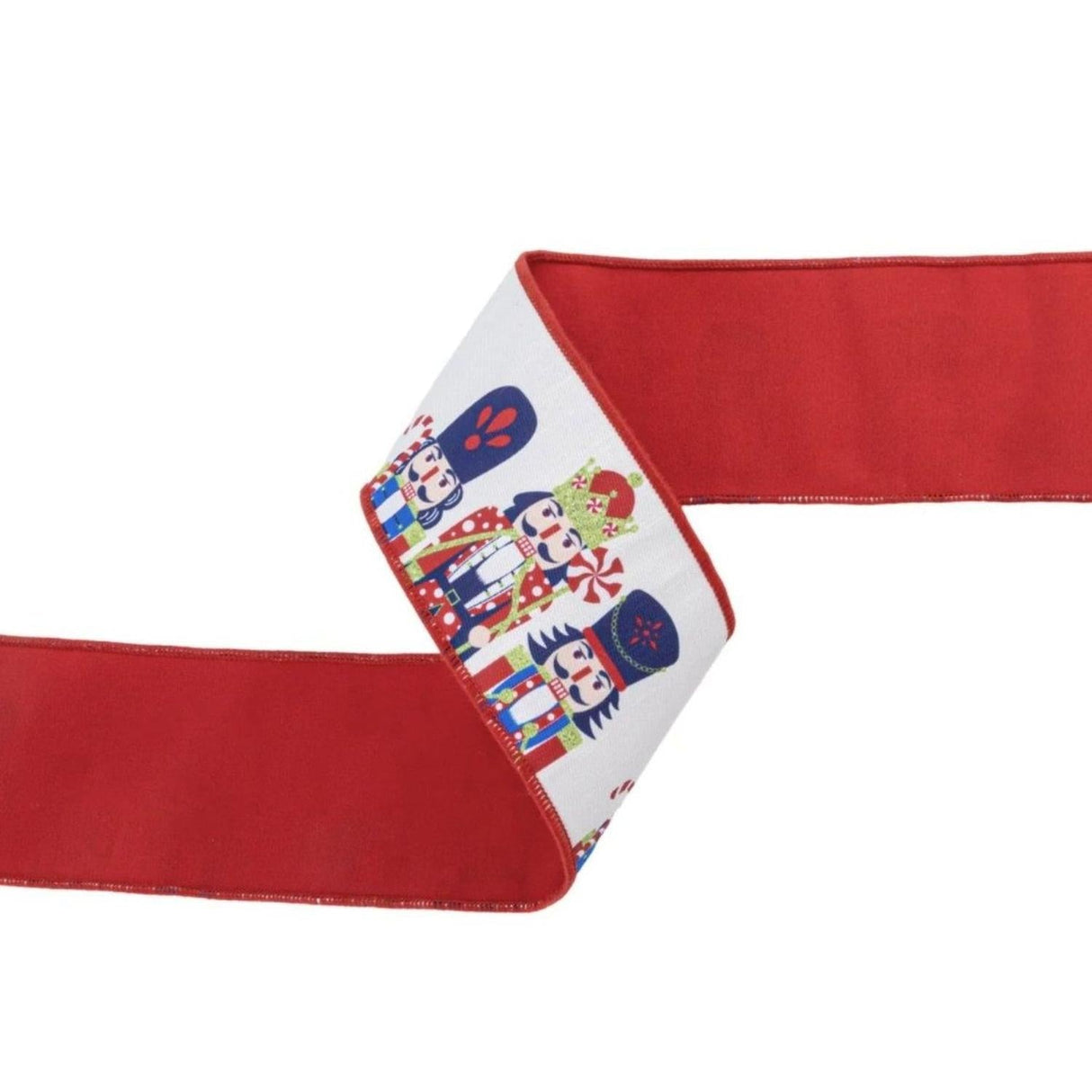 4" Reversible Dupioni Nutcracker Ribbon (10 Yards)