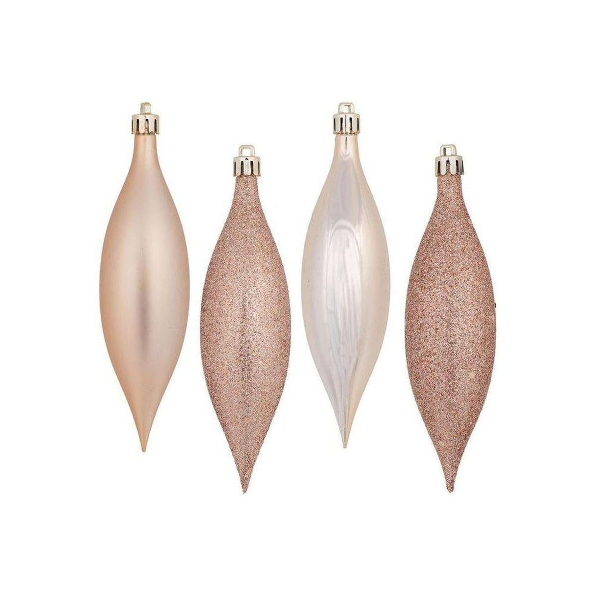 5.5" Cafe Latte Drop Ornaments (Asst 4)