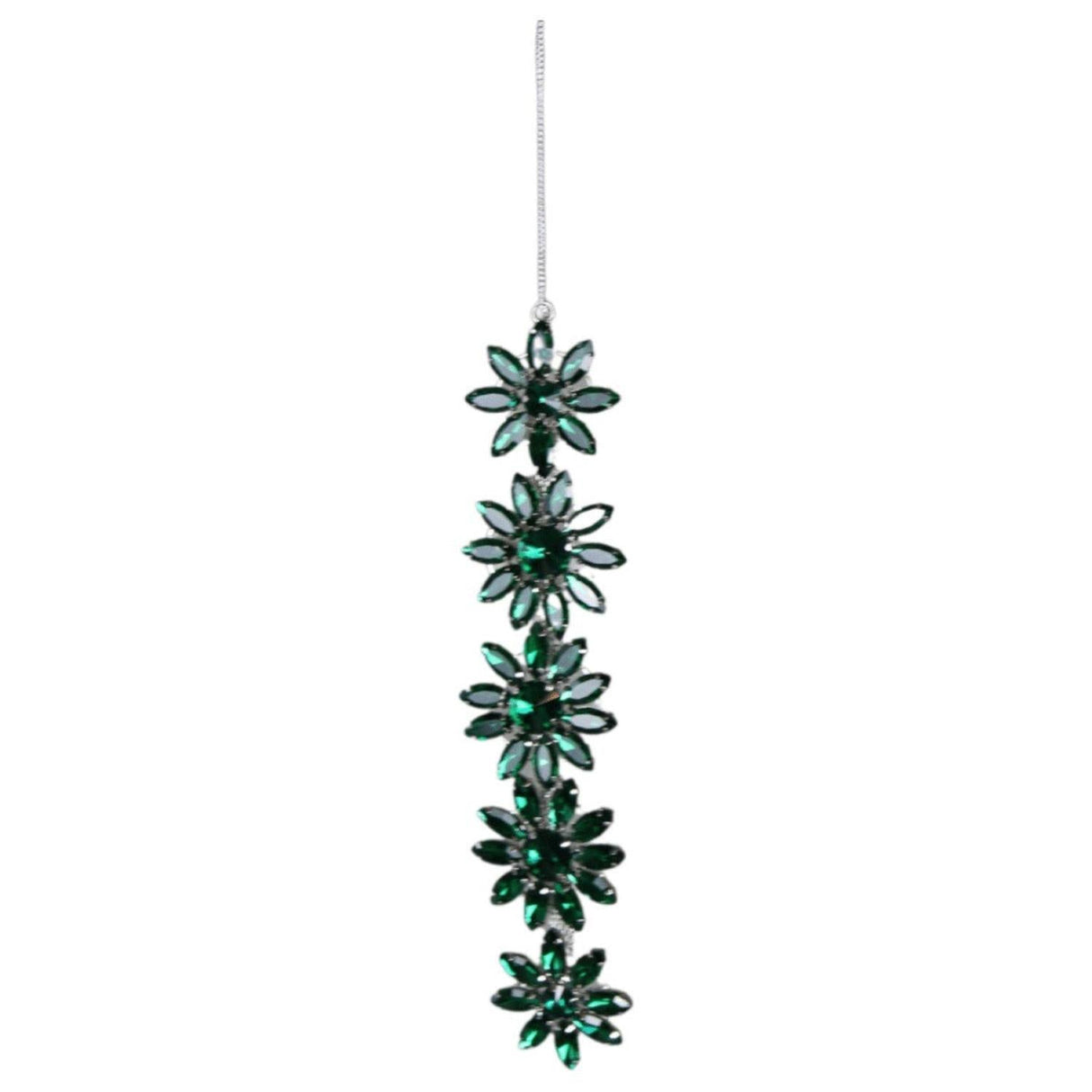 7.9" Rhinestone Faux Jewel Ornaments