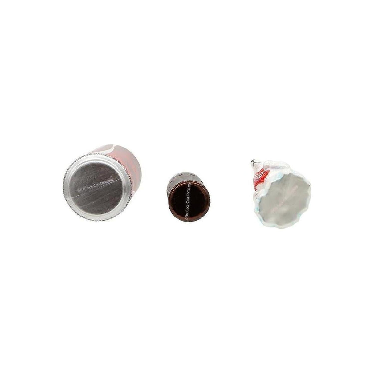 Coca-Cola® Glass Miniature Ornament (3 Piece Set)