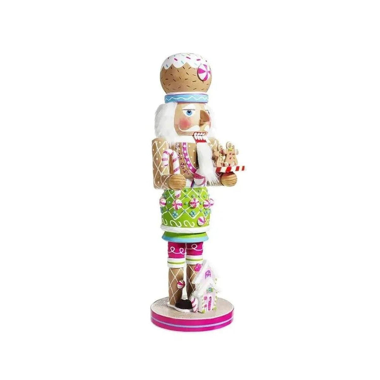 Kurt Adler 16-Inch Wooden Gingerbread Nutcracker