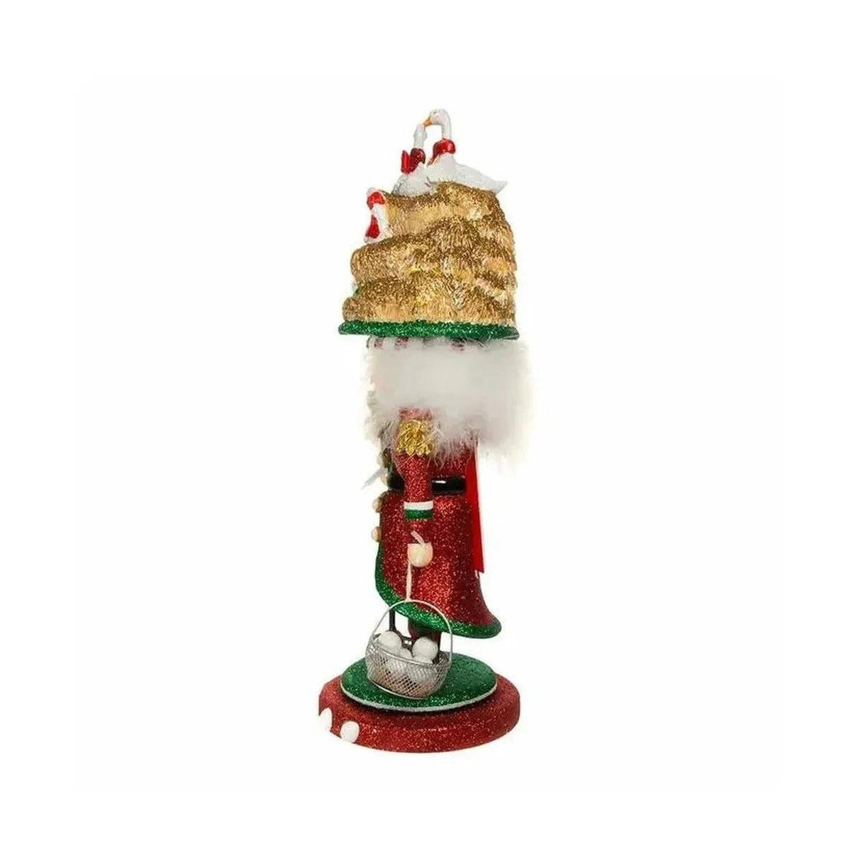 Kurt Adler 18" Hollywood Nutcrackers™ Six Geese A Laying Nutcracker