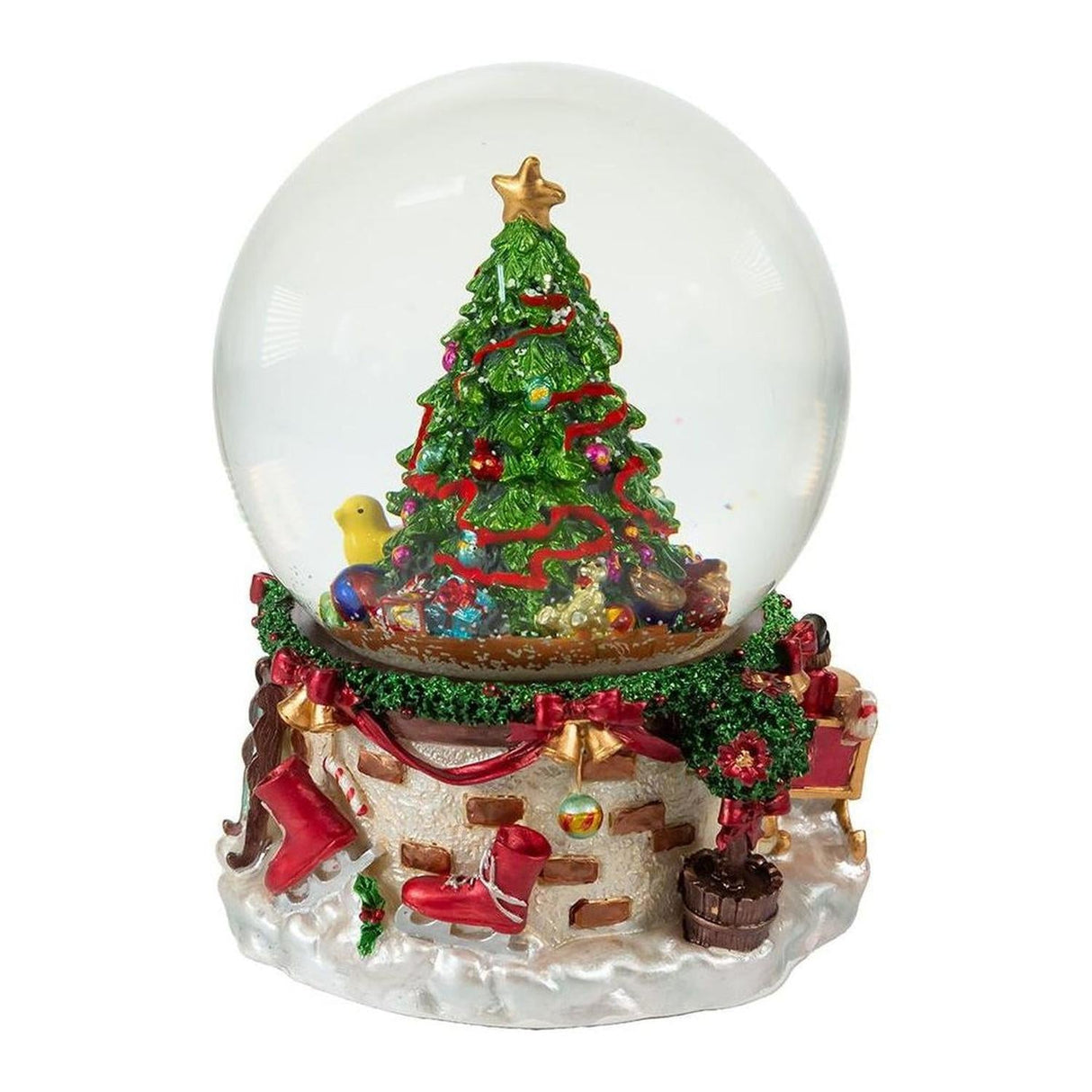 Kurt Adler 6-Inch Christmas Tree Revolving Music Box