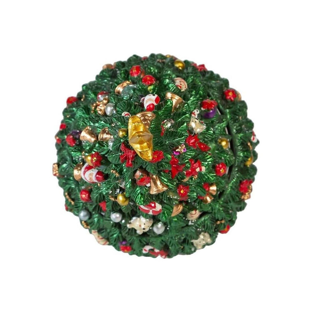 Kurt Adler 7-Inch Christmas Tree Revolving Music Box