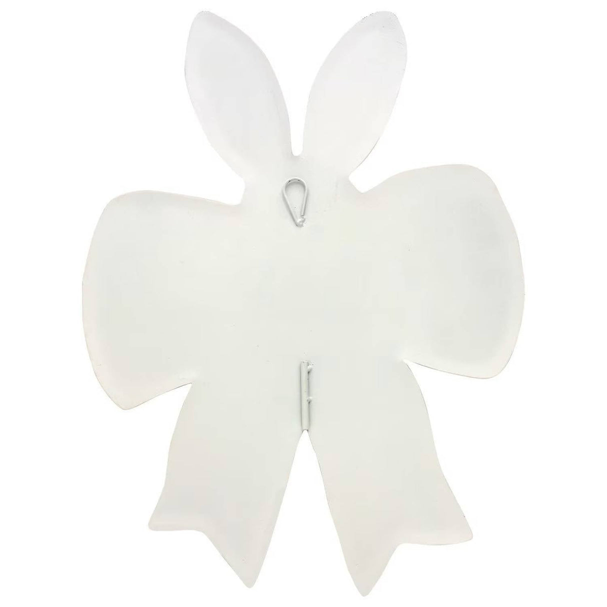 Pink Bow with Peeking Bunny