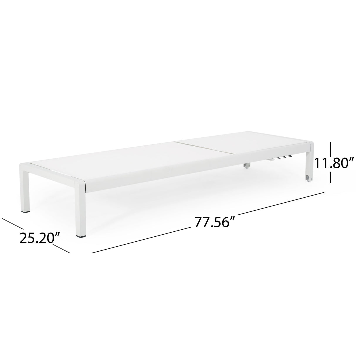 Outdoor Chaise Lounge Chair Set of 2