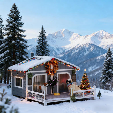 Dog-Kennel-House-Dog-House-Outdoor-Dog-House