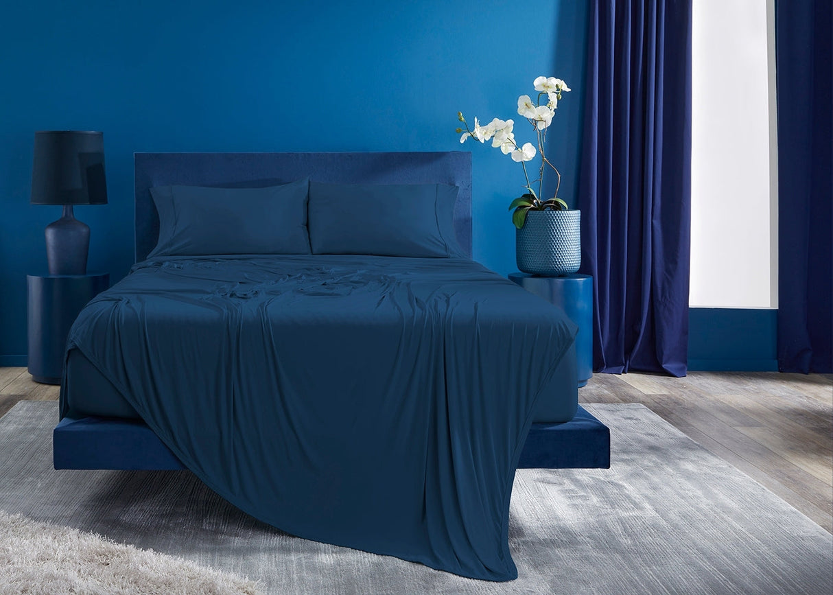 BedGear Vertex Sheet Set, Navy, King / Cal King