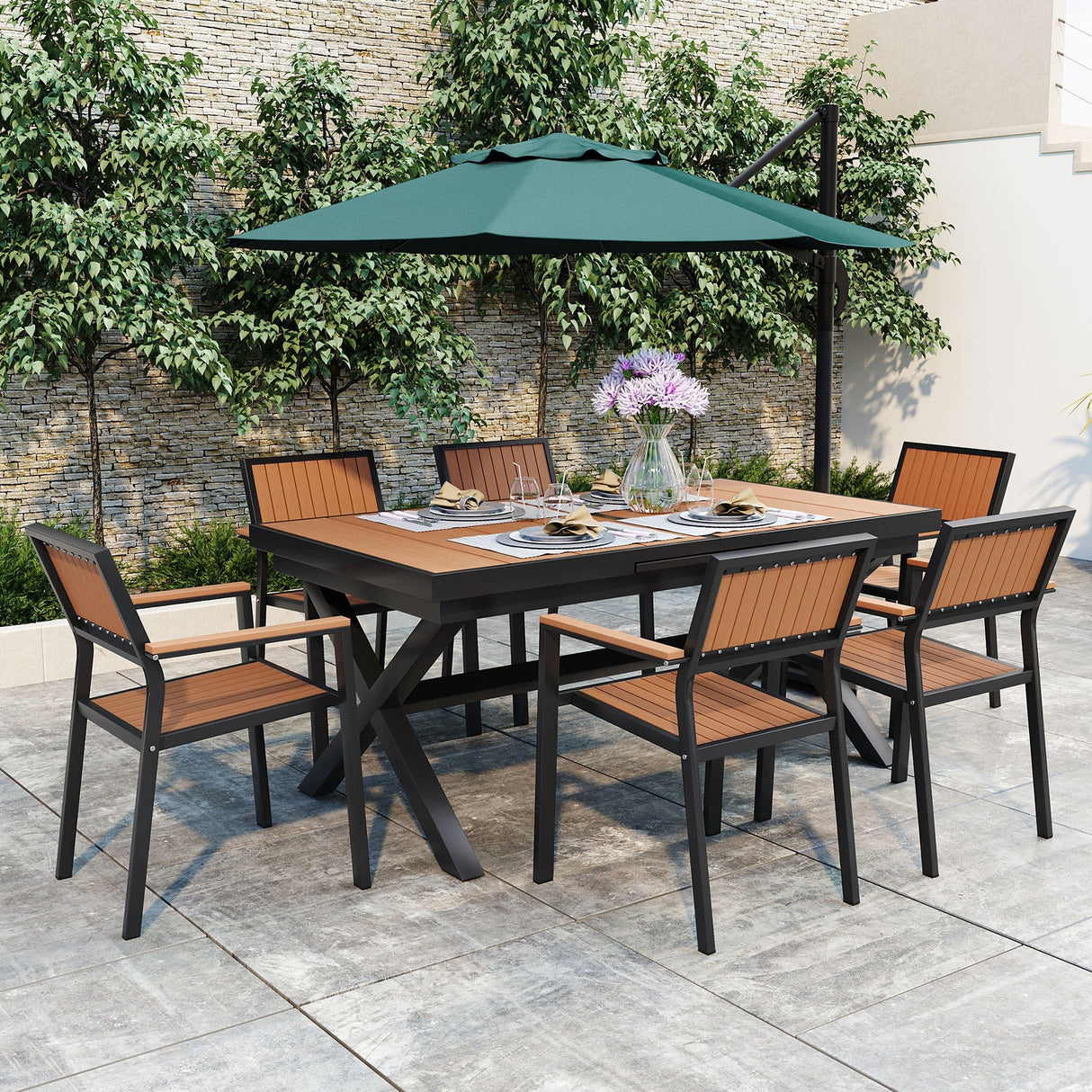 U_Style Experience Outdoor Dining Freedom with Flexible Seating