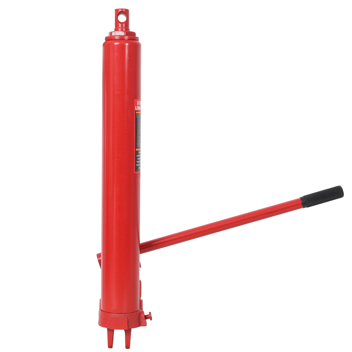 8 Ton Hydraulic Long Ram Jack - Dual Double Piston Pump, Clevis Base