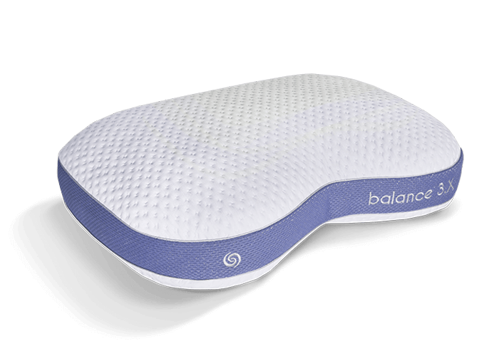 BedGear Balance Cuddle Curve 3.X Pillow, White
