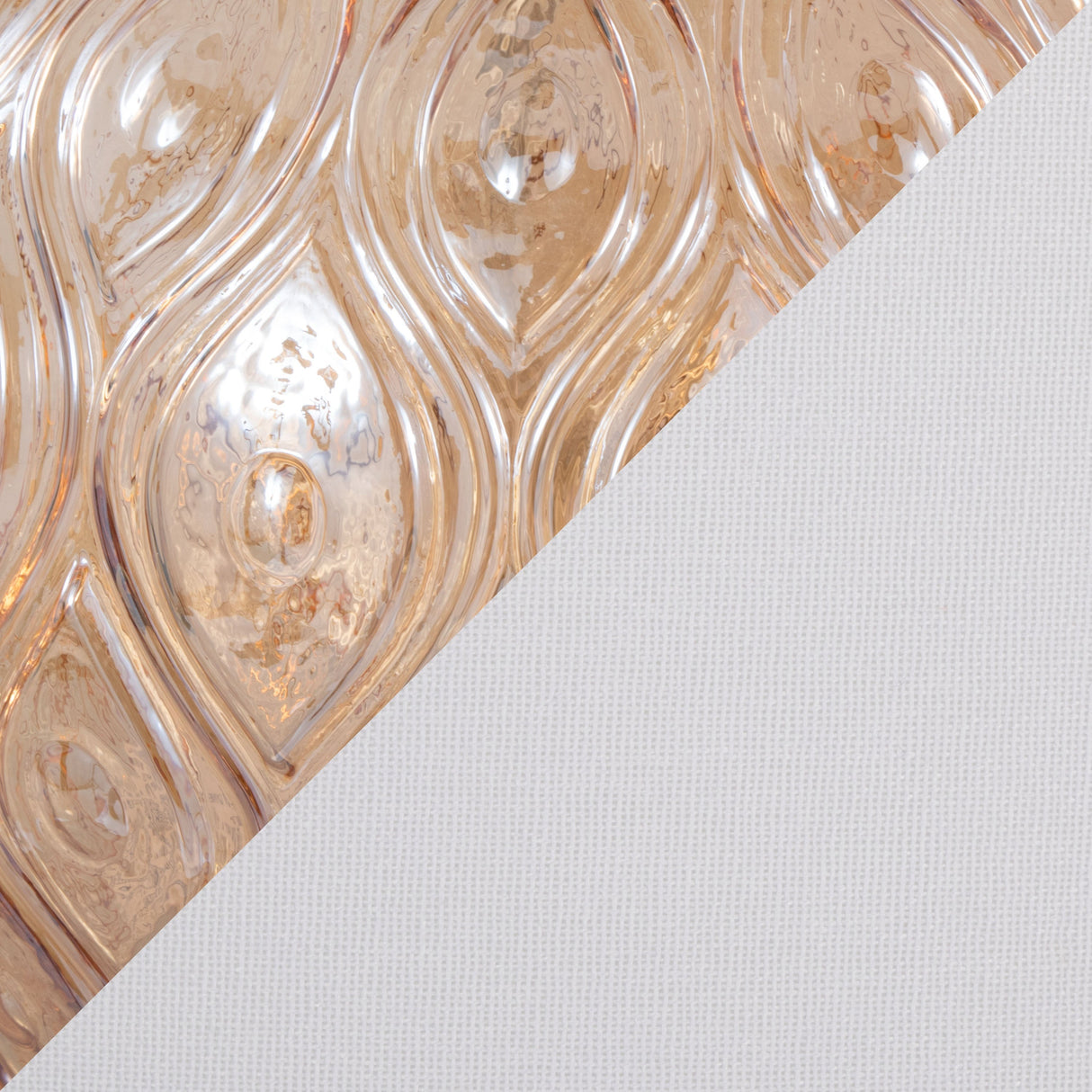 Gloria Round 20" Contemporary Glass Accent Lamp - Set of 2