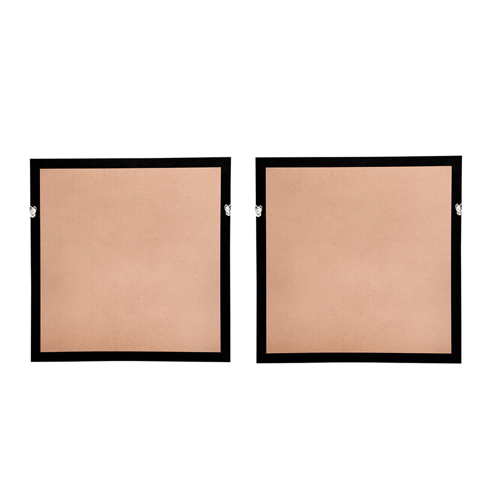 Grace Purple Agate Shadow Boxes Wall Art Set of 2 - Multicolor