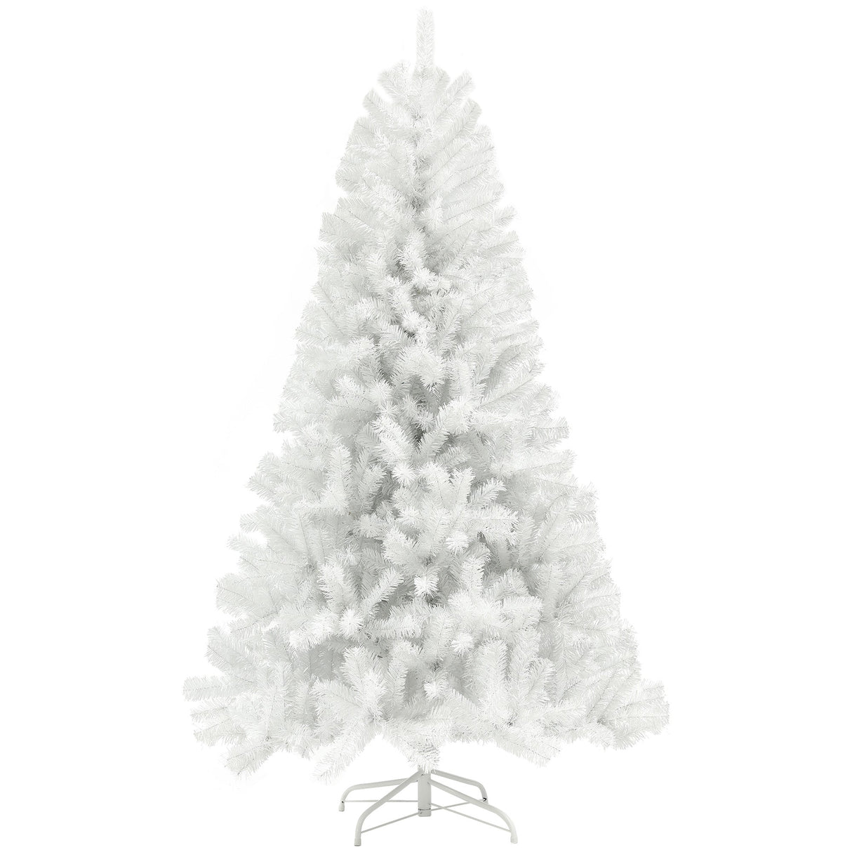 HOMCOM 7.5ft Tall Artificial Christmas Tree