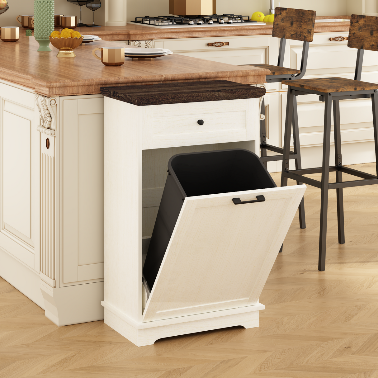 10 Gallon Tilt Out Trash Cabinet