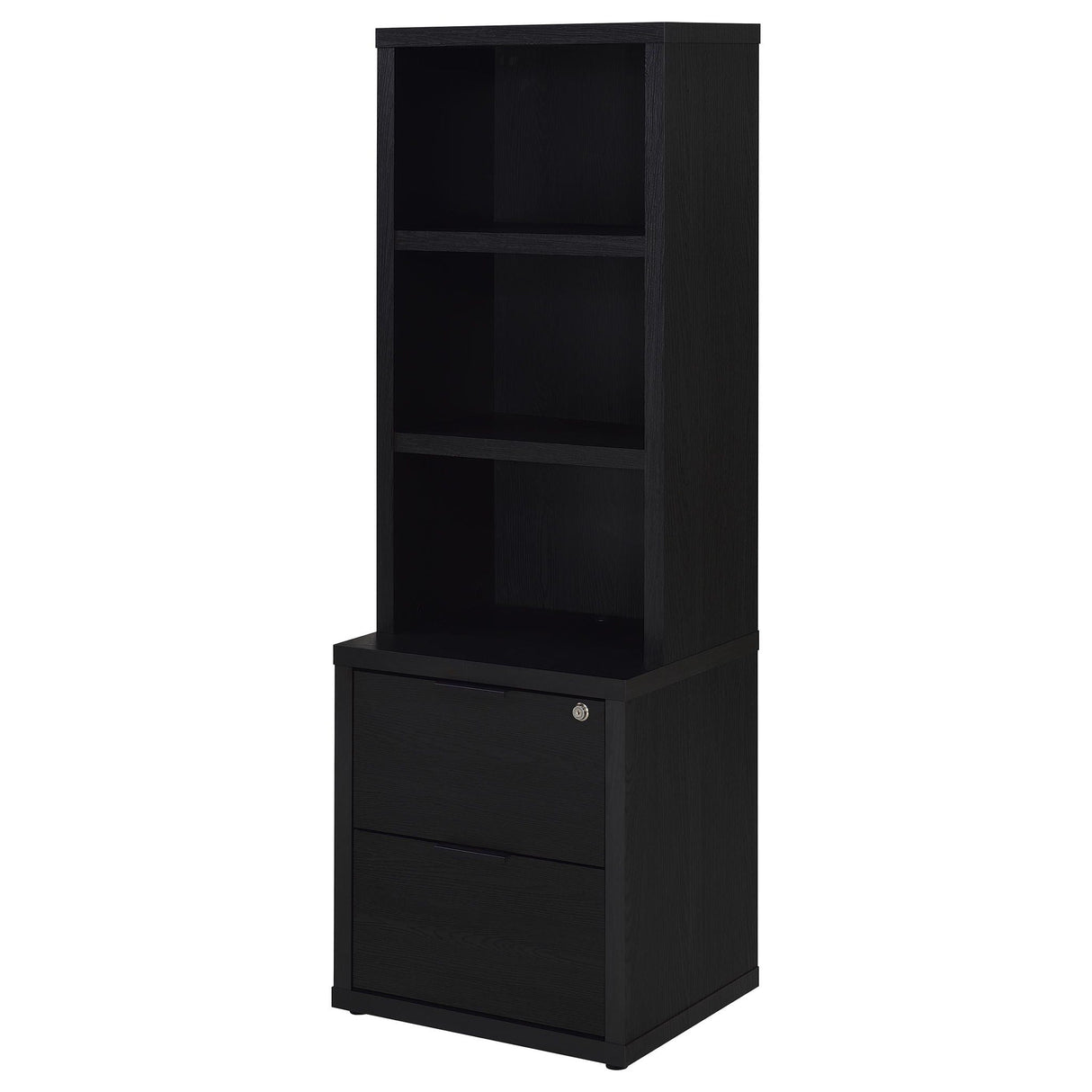 Geary - 3 Piece Bedroom Set With Bookcase Headboard
