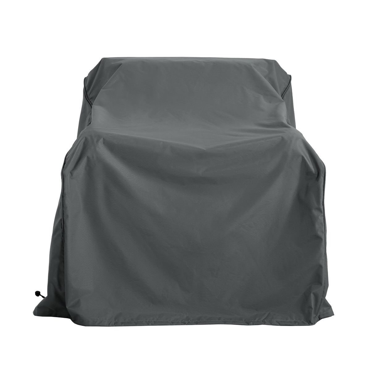 Outdoor SHIELD Patio Club Chair Cover Dark Gray Fabric 36 Inches