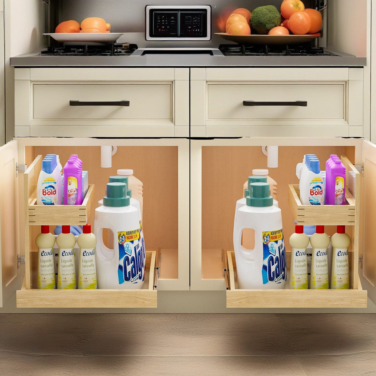 2 Tier Pull Out Under Sink Organizer