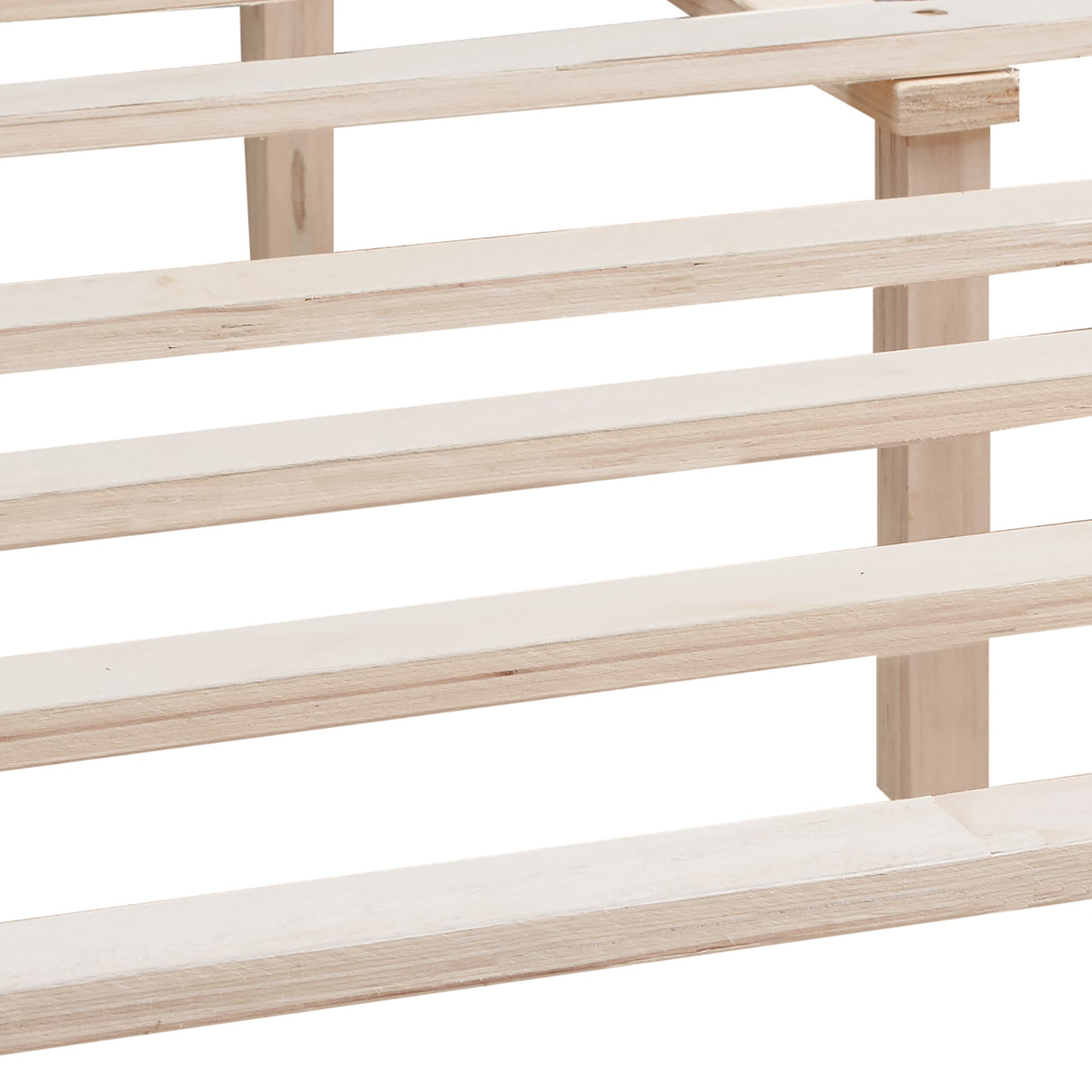 Velvet Button Tufted Upholstered Bed with Wings Design - Queen