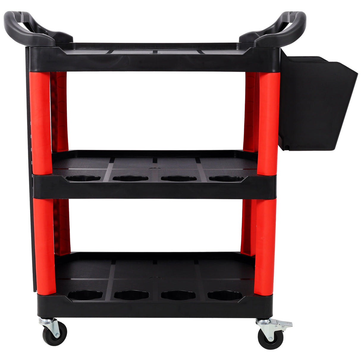 3 Tier Rolling Auto Detail Cart with Wheels