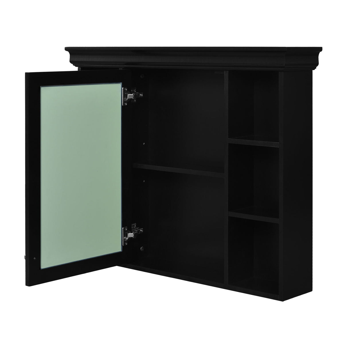 Wall Mounted Bathroom Storage Cabinet With Mirror Door