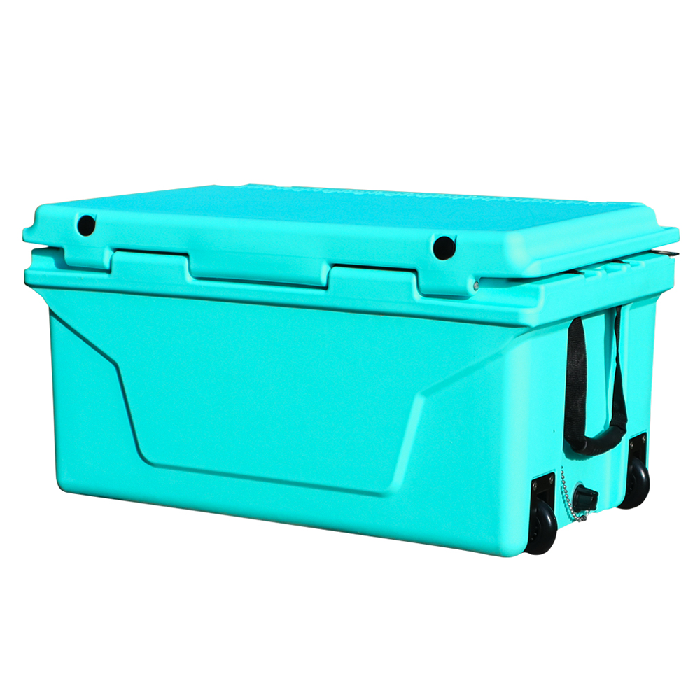 Blue 65QT Outdoor Cooler Ice Chest