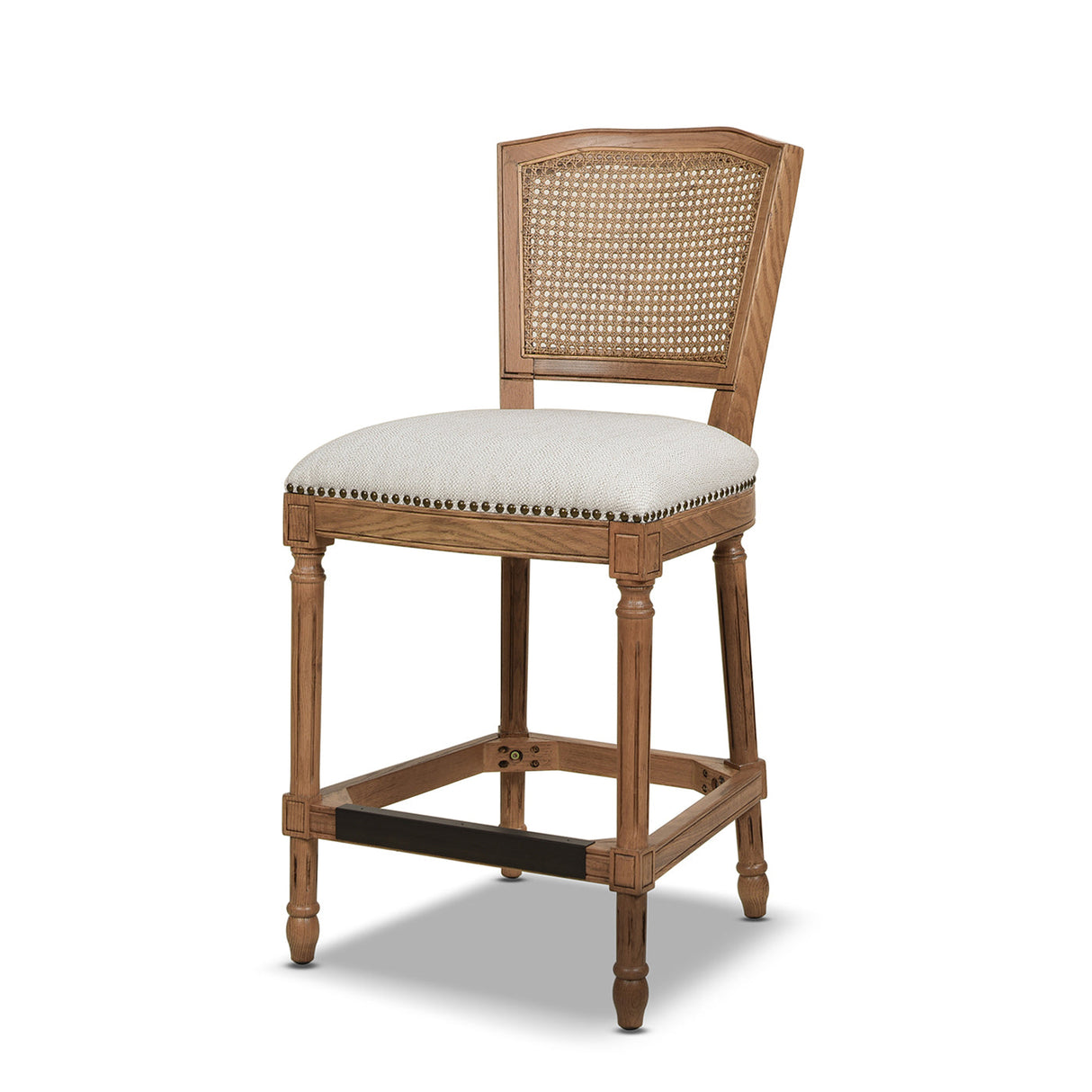 Armless-Bar-Stool-with-Nailhead-Trim-and-Rattan-High-Back-Bar-Stools