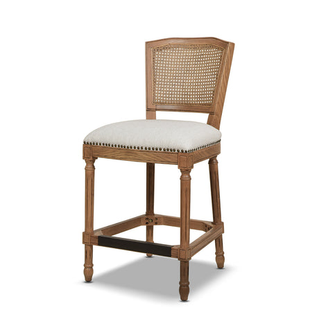 Armless-Bar-Stool-with-Nailhead-Trim-and-Rattan-High-Back-Bar-Stools