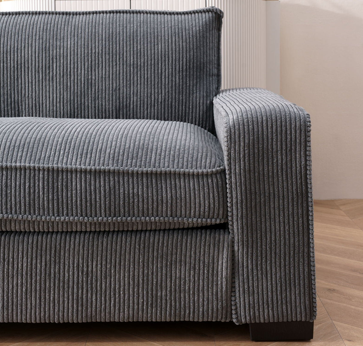 Luxe - Sofa With Sleek Design, Spacious And Comfortable 3 Seater Couch