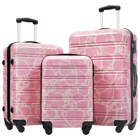 Hardshell-Luggage-Sets-3-pcs-Spinner-Suitcase-with-TSA-Lock-Lightweight-20'+24'+28'-Luggages-Luggage-Sets