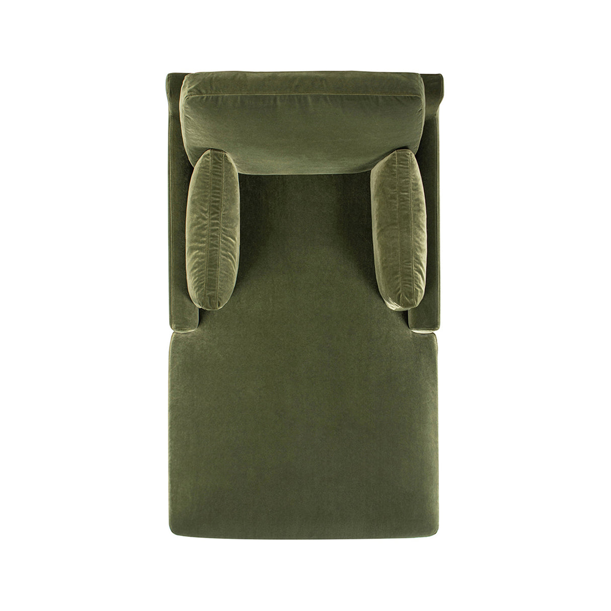 Brooding 62" Upholstered Chaise Lounge Chair with Reversible Cushions